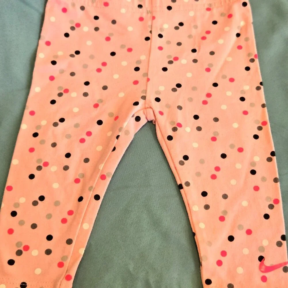 Toddler Girls Nike PINK Just Do It Sweatshirt & Pants Combo Size 12 Months - Picture 9 of 11